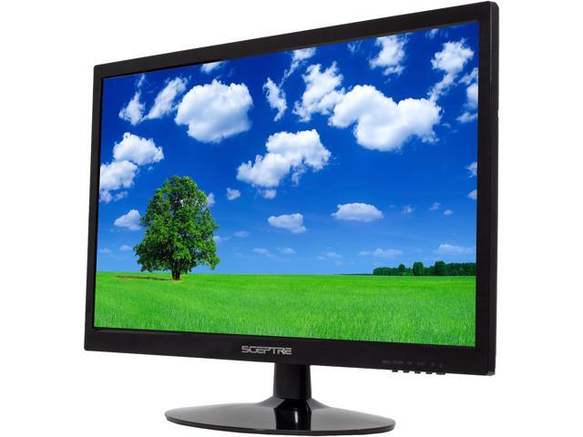 SCEPTRE E225W-19208A Black 22' HDMI LCD/LED Monitor 250 cd/m2 1,000:1, US Warranty