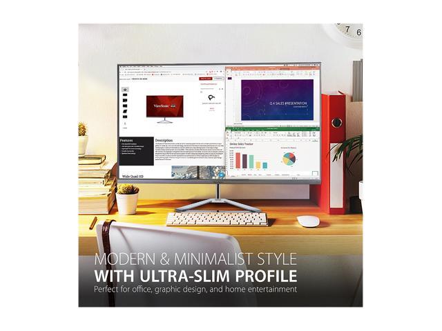 ViewSonic - VX3276-4K-MHD 31.5" LCD 4K UHD Monitor (DisplayPort and HDMI) - Silver - image 6