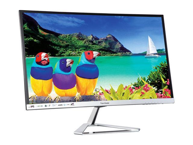 ViewSonic - VX2776-SMHD 27" IPS LCD FHD Monitor (DisplayPort VGA, HDMI) - Black/Silver - image 9
