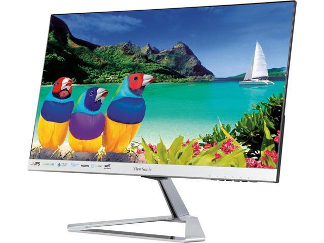 ViewSonic - VX2276-SMH 22" IPS LCD FHD Monitor (DisplayPort VGA, HDMI) - Silver - image 7