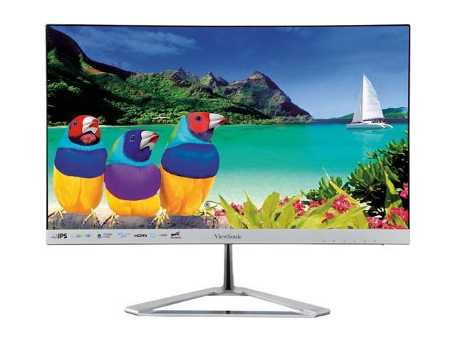 ViewSonic - VX2276-SMH 22" IPS LCD FHD Monitor (DisplayPort VGA, HDMI) - Silver - image 8