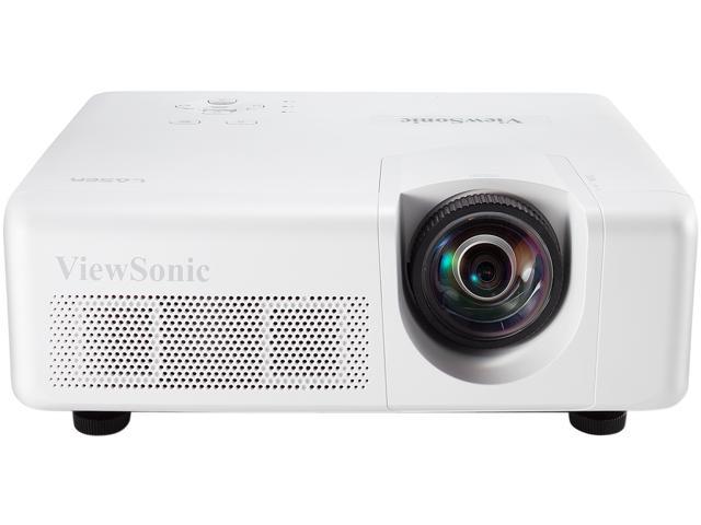 ViewSonic LS625W 3200 Lumens DLP WXGA Short Throw Laser Projector with Horizontal and Vertical Keystone Correction and LAN Control