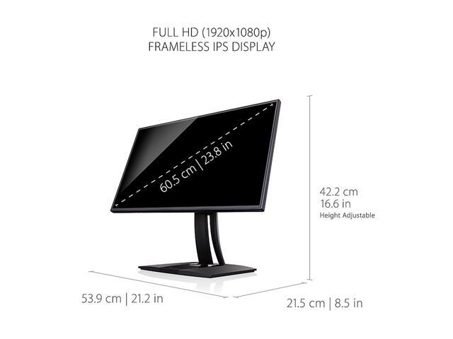 ViewSonic - VP2468A 24" IPS LED FHD Monitor - Black - image 3