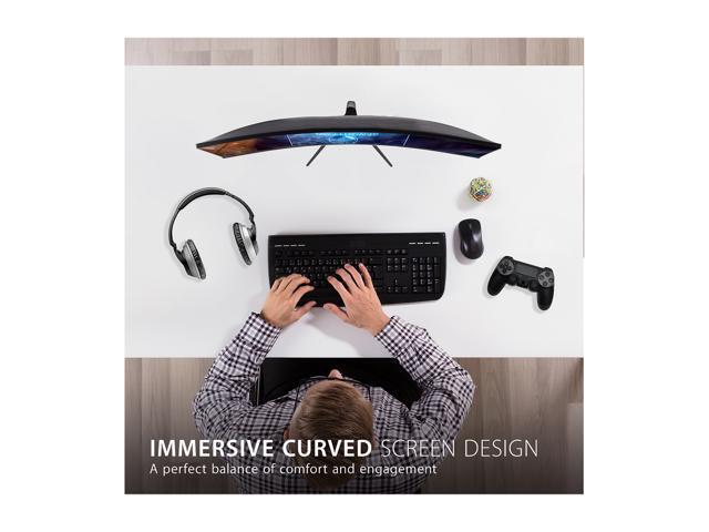ViewSonic - VX2718-PC-MHD 27" LCD Curved FHD Adaptive Sync Gaming Monitor (DisplayPort and HDMI) - Black - image 3
