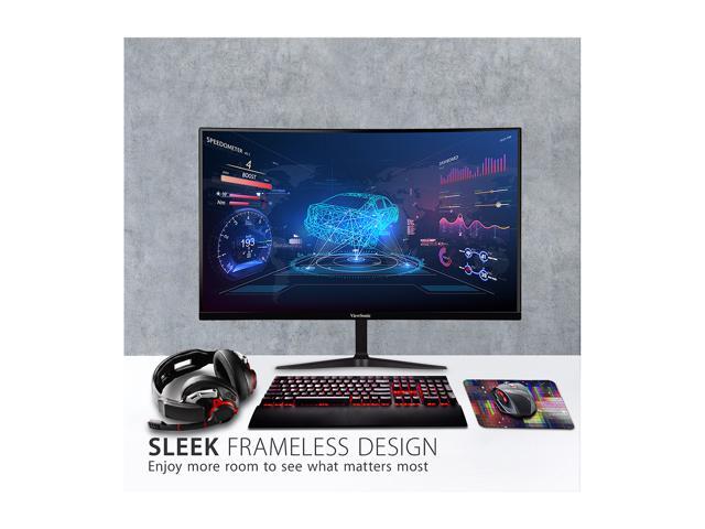 ViewSonic - VX2718-PC-MHD 27" LCD Curved FHD Adaptive Sync Gaming Monitor (DisplayPort and HDMI) - Black - image 5