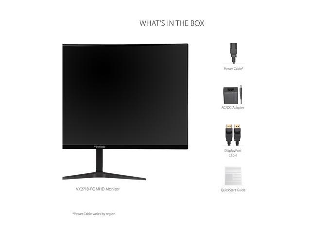 ViewSonic - VX2718-PC-MHD 27" LCD Curved FHD Adaptive Sync Gaming Monitor (DisplayPort and HDMI) - Black - image 9