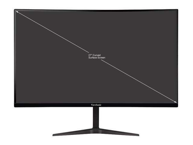 ViewSonic - VX2718-PC-MHD 27" LCD Curved FHD Adaptive Sync Gaming Monitor (DisplayPort and HDMI) - Black - image 11