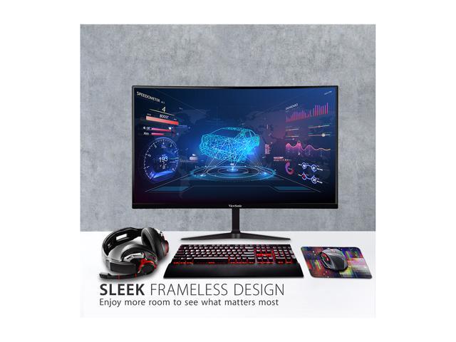 ViewSonic - VX3218-PC-MHD 31.5" LCD Curved FHD Adaptive Sync Gaming Monitor (DisplayPort HDMI) - Black - image 5