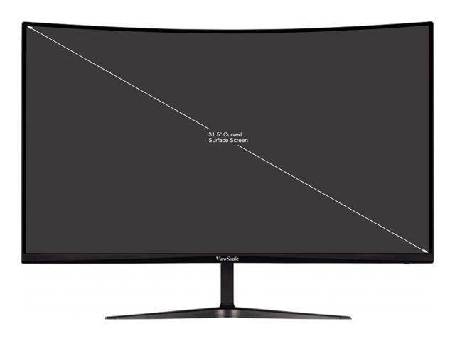 ViewSonic - VX3218-PC-MHD 31.5" LCD Curved FHD Adaptive Sync Gaming Monitor (DisplayPort HDMI) - Black - image 11
