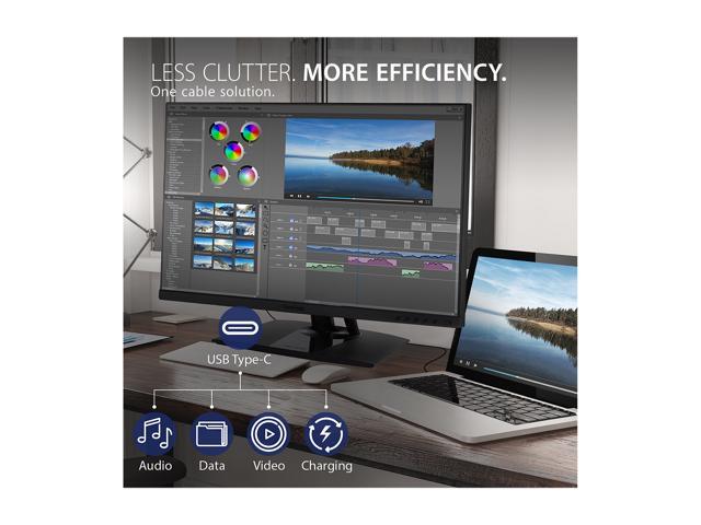 ViewSonic VP2756-2K 27 Inch Premium IPS 1440p Frameless Ergonomic Monitor with Color Accuracy, Pantone Validated, Factory Calibrated, HDMI,...