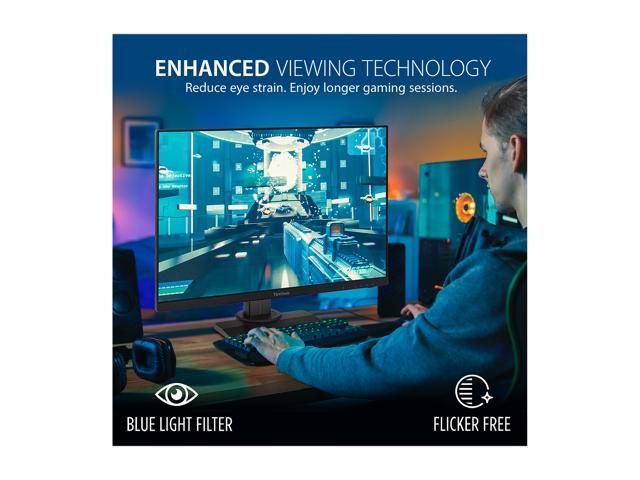 ViewSonic - XG2431 23.8" LCD FHD FreeSync Premium Gaming Monitor with HDR (DisplayPort USB, HDMI) - Black - image 7