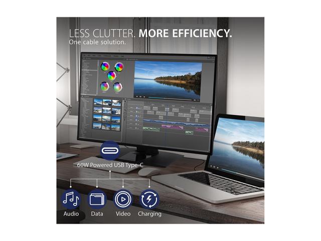 ViewSonic - ColorPro VP2768A-4K 27" IPS 4K UHD Monitor (DisplayPort USB, HDMI) - Black - image 4