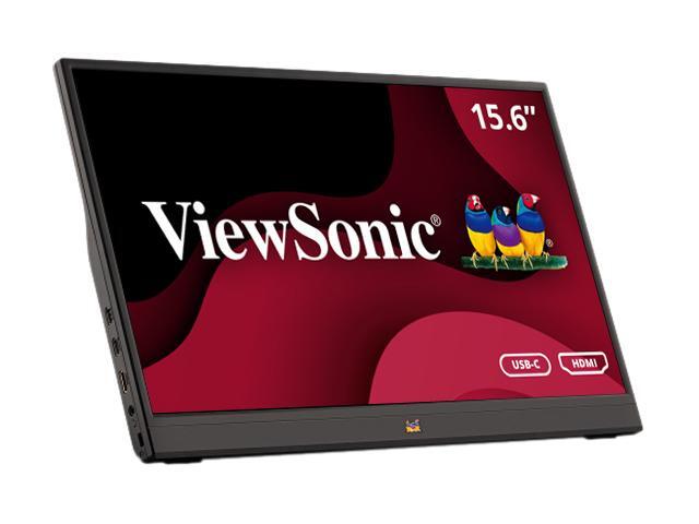 ViewSonic - VA1655 15.6" LCD FHD Monitor (DisplayPort USB, HDMI) - Black - image 4