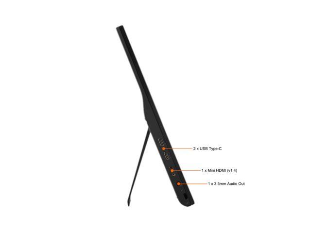 ViewSonic - VA1655 15.6" LCD FHD Monitor (DisplayPort USB, HDMI) - Black - image 8