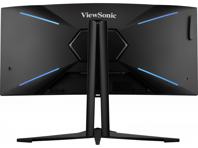 ViewSonic - XG341C-2K 34" LCD UWQHD FreeSync Gaming Monitor (HDMI, DP, USB-C) - Black - image 9