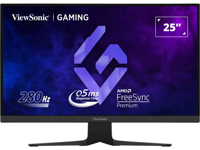 ViewSonic - XG2536 25" IPS LCD FHD FreeSync 0.5ms 280Hz Gaming Monitor (HDMI, USB-C) - Black - image 3