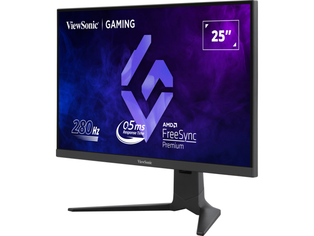 ViewSonic - XG2536 25" IPS LCD FHD FreeSync 0.5ms 280Hz Gaming Monitor (HDMI, USB-C) - Black - image 10