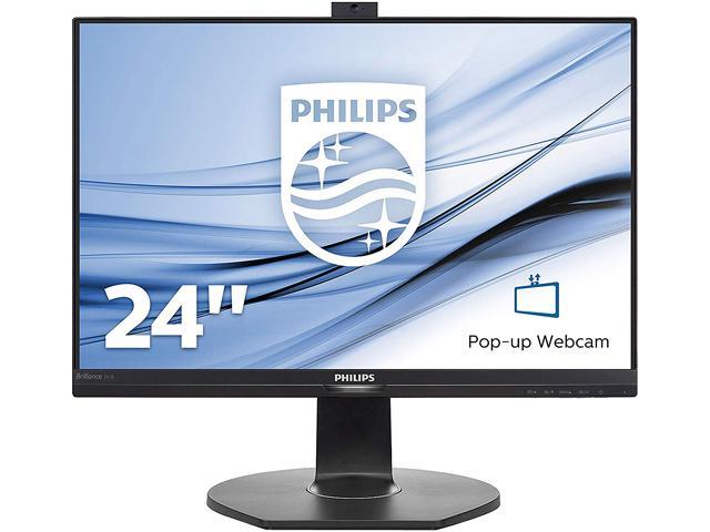 PHILIPS 241B7QPJKEB 24' (23.8' Viewable) Full HD 1920 x 1080 60 Hz D-Sub, HDMI, DisplayPort Built-in Speakers Height Adjustable Monitor