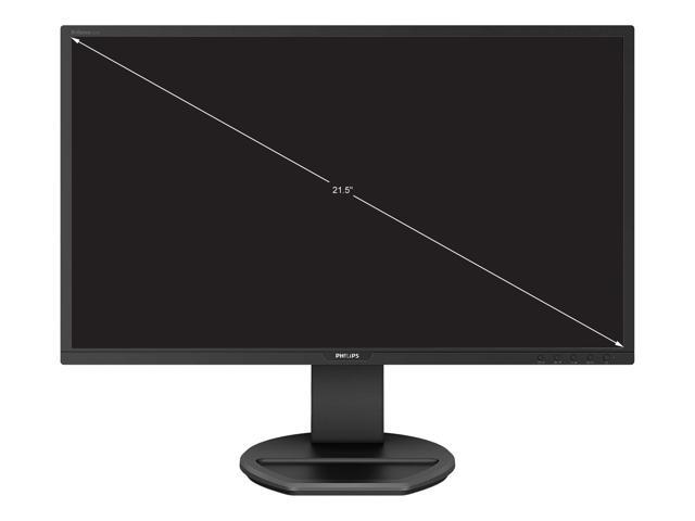 PHILIPS 22' (21. 5' Viewable) 60 Hz TN FHD LCD Monitor 1 ms (GTG) 1920 x 1080 D-Sub, DVI, HDMI, DisplayPort 221B8LJEB