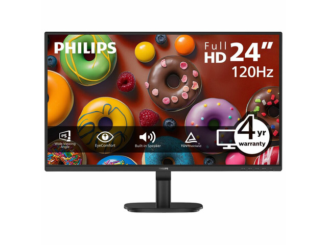 Philips 24B2N2200 24' Class Full HD LED Monitor - 16:9 - 23.8' Viewable - IPS - WLED Backlight - 1920 x 1080 - 16.7 Million Colors - Adaptive Sync...