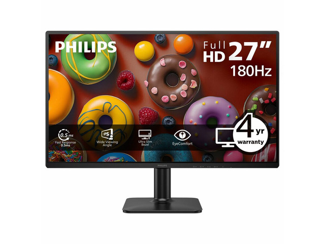 Philips 27E2G2201 27' Class Full HD LED Monitor - 16:9 - 27' Viewable - IPS - WLED Backlight - 1920 x 1080 - 16.7 Million Colors - Adaptive Sync -...