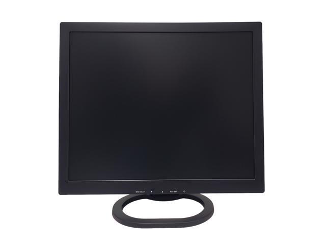 ViewEra V151HV3 TFT-LCF 15' Video Computer Monitor, Black; 1024 x 768 Resolution; Built-in Speakers; Adjustable Stand; Wall Mountable; 7 ms...