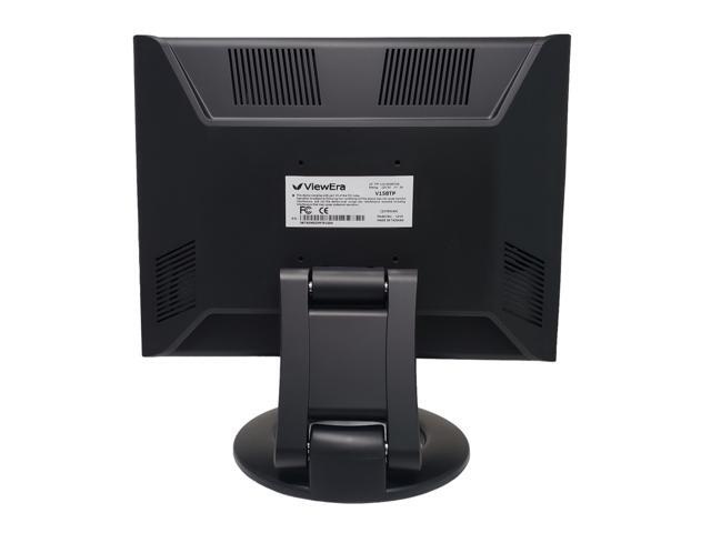 ViewEra V158TP Black 15' 5-wire Resistive Monitors - Touchscreen, 700:1, 1024x768, Active TFT LCD