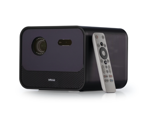 InFocus IN3028SL LED Home Theatre Projector - Quantum LED -1080p - 4K Supportive - 1200 Lumens - 25000 Hr Lamp - HDMI 2.0 (eARC) - USB-A - RJ-45 -...