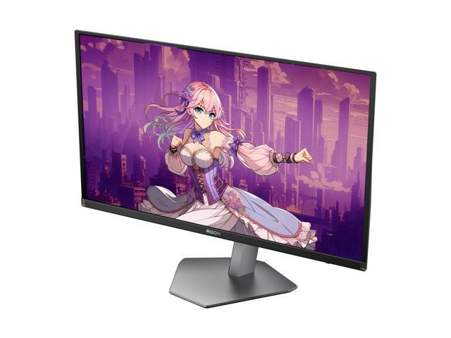 AOC - 27" QD OLED 240Hz 0.03ms Gaming Monitor - Black/Purple - image 6