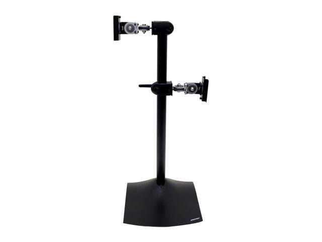 Ergotron 33-091-200 DS100 Dual-Monitor Desk Stand, Vertical (black)