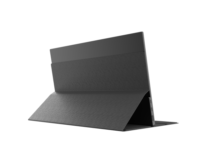 Open Box - HKC 15.6' Full HD 1080P 60Hz IPS USB-C Dual Speakers Portable Computer Monitor perfect to connect your laptop as 2nd screen comes with...
