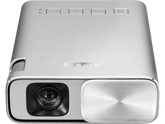 ASUS Zenbeam E1 0.2' DLP Pocket LED Projector, 150 Lumens, Built-in 6000mAh Battery, Up to 5-hour Projection, Power Bank