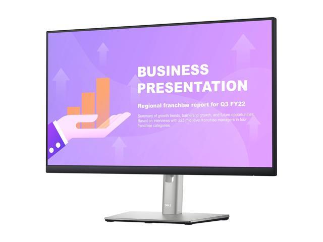 Dell P2422HE 24' (23.8' Viewable) 1920 x 1080 FHD IPS HDMI DisplayPort USB-C Tilt Swivel Height Adjust Pivot VESA LED-Backlit Monitor