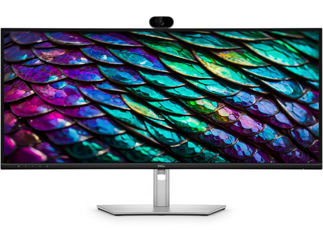 Dell Pro P P3426WEB 34' Class Webcam UW-QHD Curved Screen LED Monitor - 21:9 - 34.1' Viewable - In-plane Switching - LED Backlight - 3440 x 1440 -...