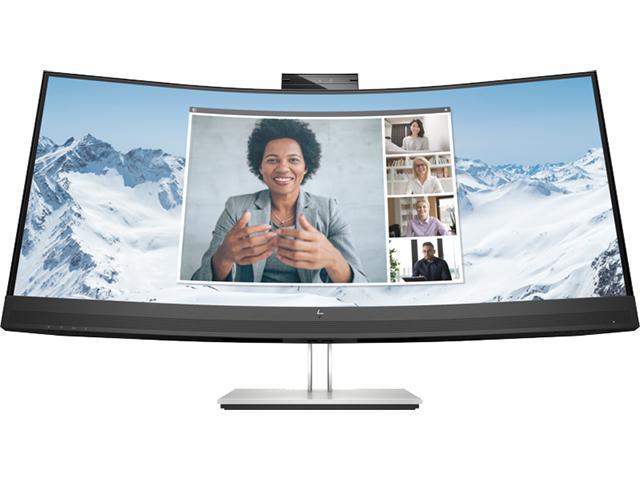 HP E Series E34m G4 34' WQHD 3440 x 1440 (2K) 75 Hz Built-in Speakers Curved USB-C Conferencing Monitor
