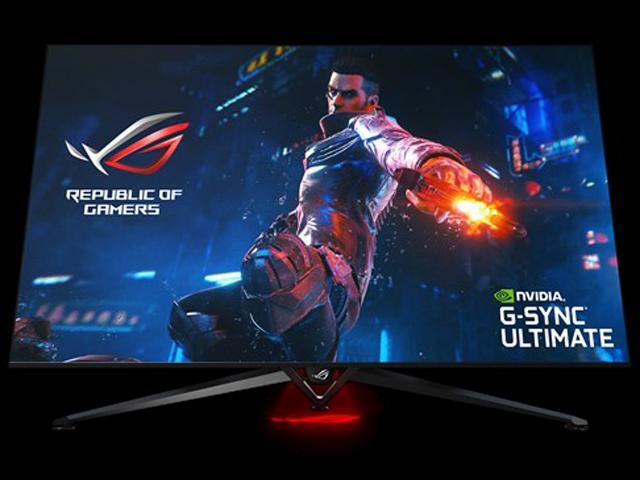 ASUS ROG Swift PG65UQ 65' (Actual size 64.5') HDR Gaming Monitor 144Hz 4K (3840 x 2160) G-Sync Ultimate Eye Care DisplayPort HDMI USB Aura Sync...