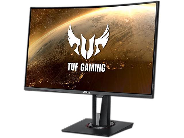 ASUS TUF Gaming VG27VQ 27' Full HD 1920 x 1080, 165Hz, Extreme Low Motion Blur, Adaptive-sync, FreeSync, 1ms(MPRT) Curved Gaming Monitor