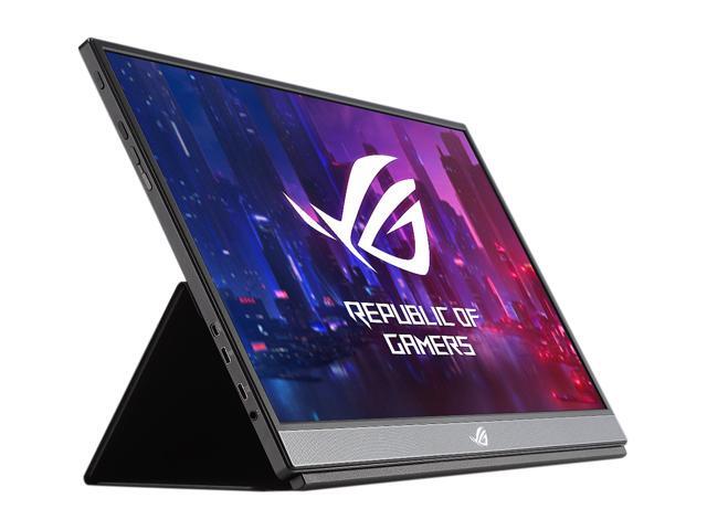 ASUS ROG Strix (XG17AHP) Black / Silver 17.3' Portable IPS Gaming Monitor Built-in Speakers