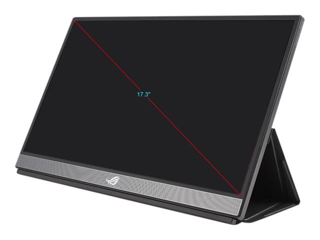 ASUS ROG Strix (XG17AHP) Black / Silver 17.3' Portable IPS Gaming Monitor Built-in Speakers