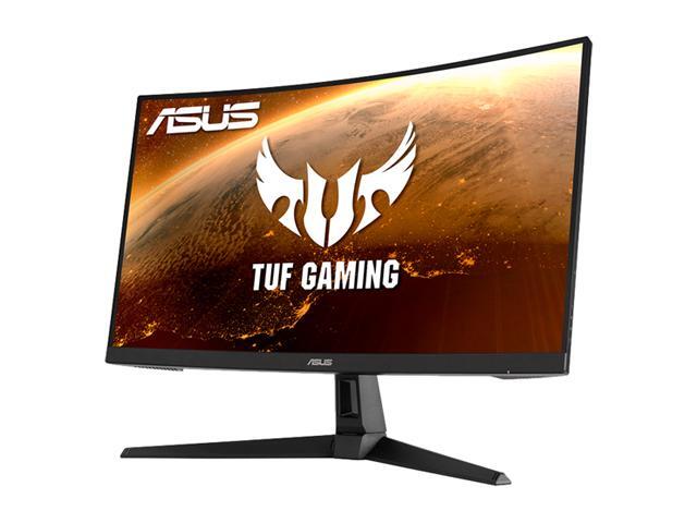ASUS - TUF Gaming 27" FHD VA 165Hz 1ms Curved Gaming Monitor with FreeSync Premium (HDMI, VGA) - Black - image 3