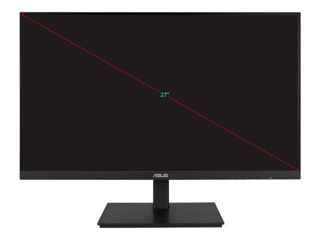 ASUS - 27" FHD IPS 75Hz Monitor with FreeSync (DisplayPort, HDMI, VGA) - Black - image 3