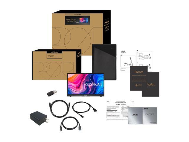 ASUS - ProArt 14" FHD IPS Professional Monitor (USB-C, Micro HDMI) - Black - image 12