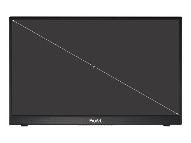 ASUS - ProArt 14" FHD IPS Professional Monitor (USB-C, Micro HDMI) - Black - image 2