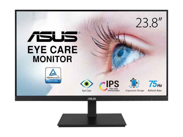 ASUS - 24" FHD IPS 75Hz Monitor (DisplayPort, HDMI) - Black - image 3