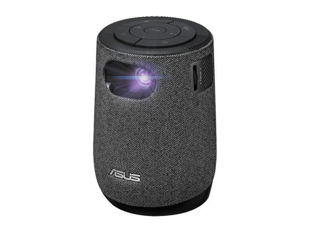 ASUS ZenBeam Latte L1 Portable LED Mini Smart Wi-Fi Projector - 300 Lumens, Native 720P HD, Harman Kardon 10 W Bluetooth Speaker, 3-hour Video...