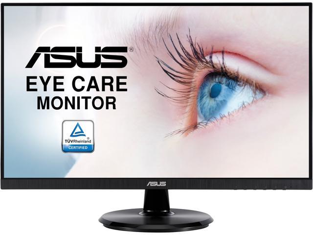 ASUS 27' 1080P Monitor (VA27DCP) - Full HD, IPS, 75Hz, USB-C 65W Power Delivery, Speakers, Adaptive-Sync/FreeSync, Eye Care, Low Blue Light.