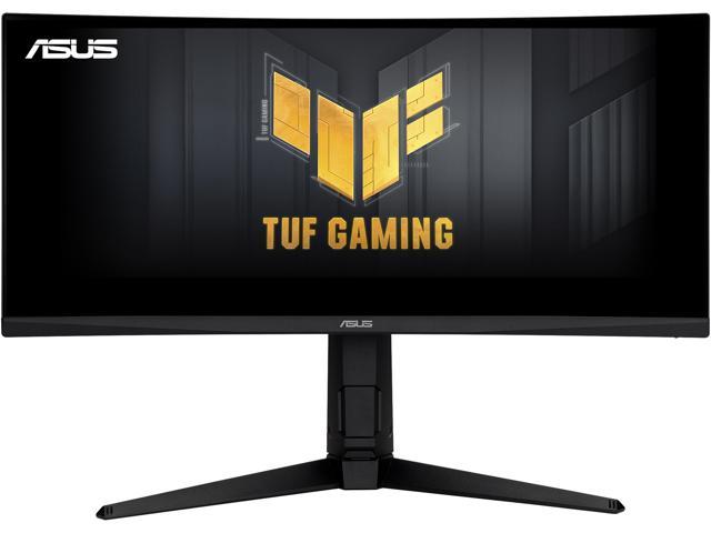 ASUS TUF Gaming 30' 21:9 1080P Ultrawide Curved HDR Monitor (VG30VQL1A) - WFHD (2560 x 1080), 200Hz (Supports 144Hz), 1ms, Extreme Low Motion Blur.