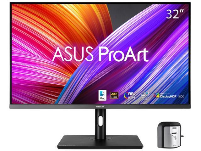 ASUS ProArt Display 32' 4K HDR Mini LED Monitor (PA32UCR-K) - IPS, UHD (3840 x 2160), 1000nits, Delta E < 1, 98% DCI-P3, 99.5% Adobe RGB, Calman...
