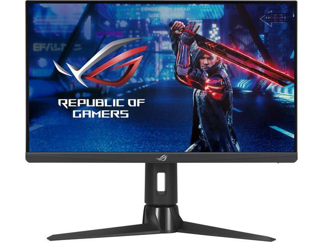 ASUS ROG Strix 24.5' 1080P HDR Gaming Monitor (XG259CM) - Full HD, Fast IPS, 240Hz, 1ms, Extreme Low Motion Blur Sync, G-Sync Compatible, KVM.