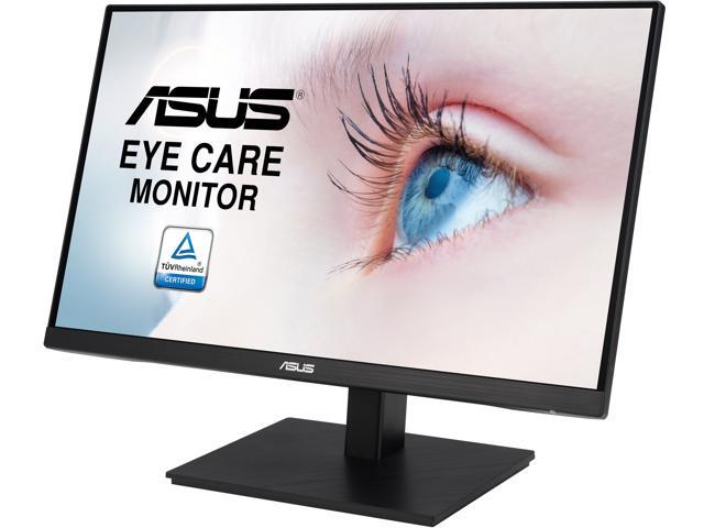 ASUS 27' 1080P Monitor (VA27EQSB) - Full HD, IPS, 75Hz, Adaptive-Sync, Speakers, Eye Care, Low Blue Light, Flicker Free, DisplayPort, HDMI, USB...